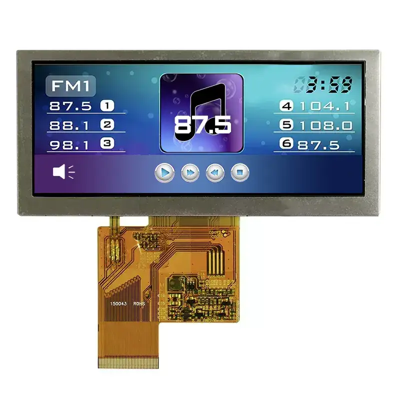 Miks on riba tüüpi TFT moodulid ideaalsed tööstuslike juhtpaneelide jaoks?