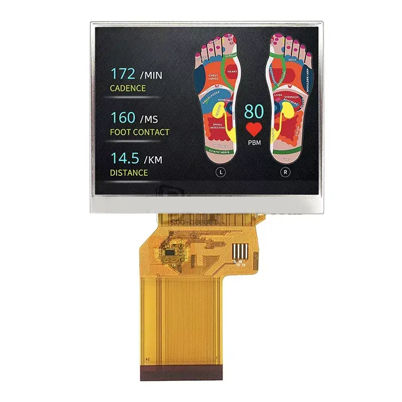 3,5 tolli lai temperatuuri TFT moodul