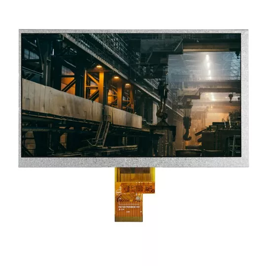 7 tolli 1024 × 600 Tavaliselt valge TFT LCD moodul